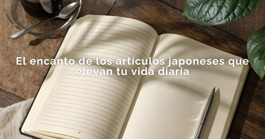El encanto de los artículos japoneses que elevan tu vida diaria