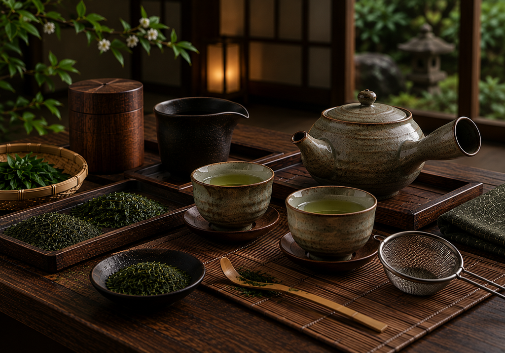 1 qué accesorios necesitas para preparar té japonés