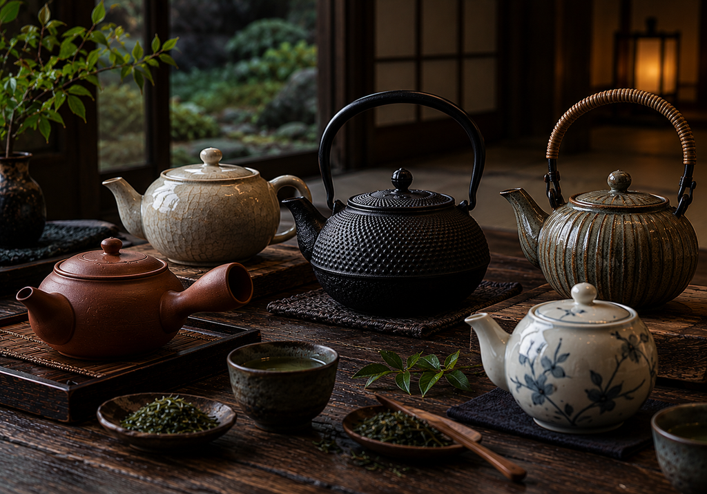 Cómo elegir una tetera japonesa según el material