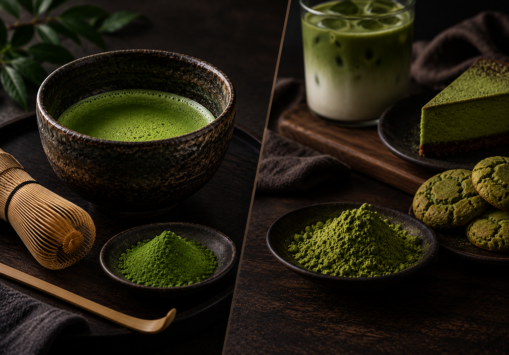 Matcha ceremonial y culinario: diferencias y cuál elegir Diferencias entre matcha ceremonial y culinario
