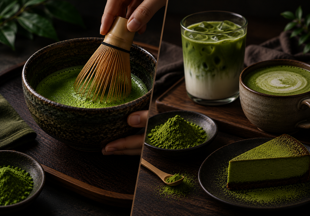 Matcha ceremonial y culinario: diferencias y cuál elegir Cómo preparar cada tipo de matcha