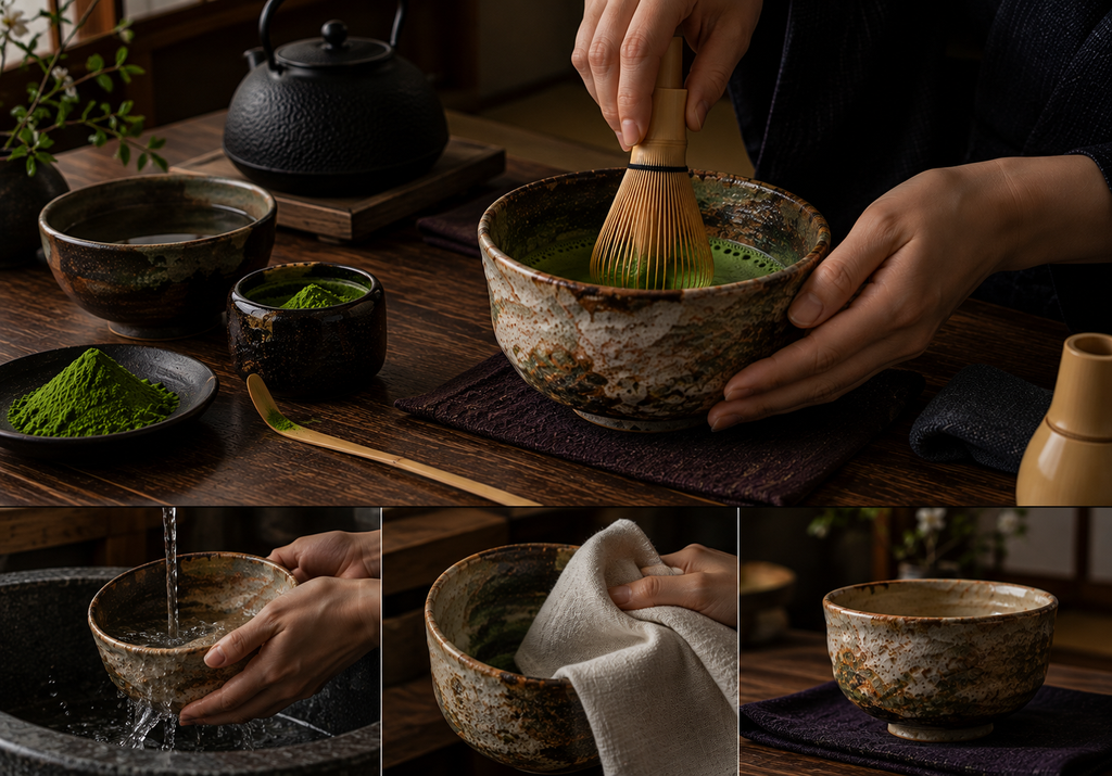6 cómo utilizar y cuidar un cuenco para matcha