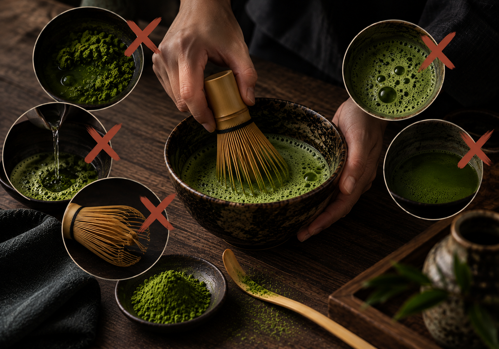 Chasen: cómo elegir y usar el batidor de matcha japonés 6 errores frecuentes al preparar matcha con un chasen
