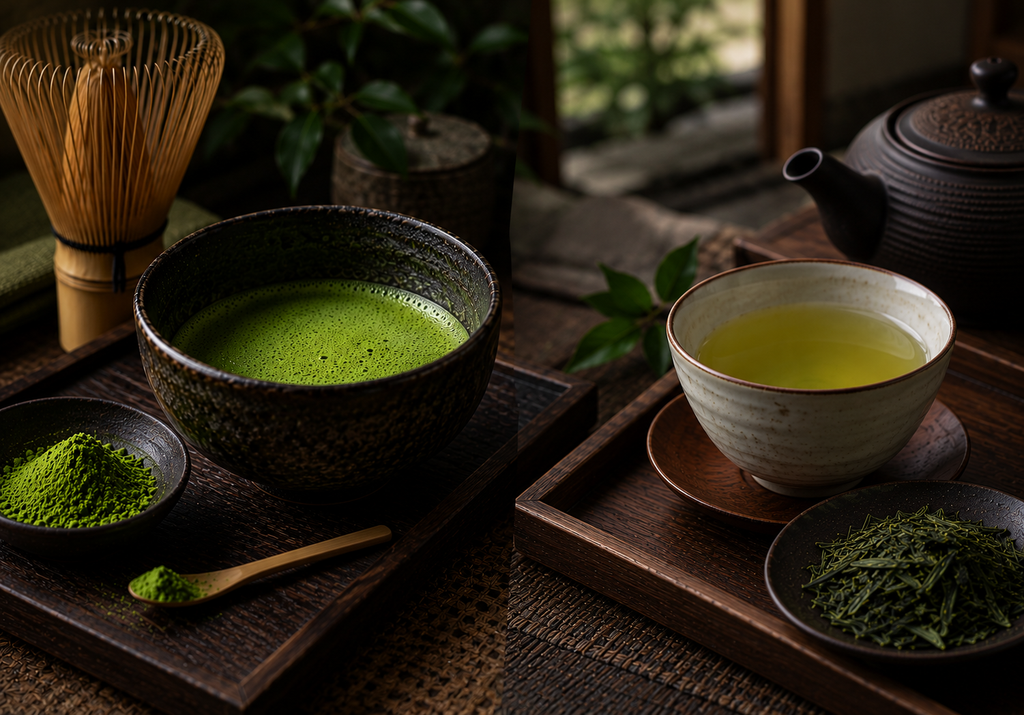 Matcha vs. sencha: diferencias y cómo preparar cada té japonés ¿Qué té japonés elegir según tus gustos?