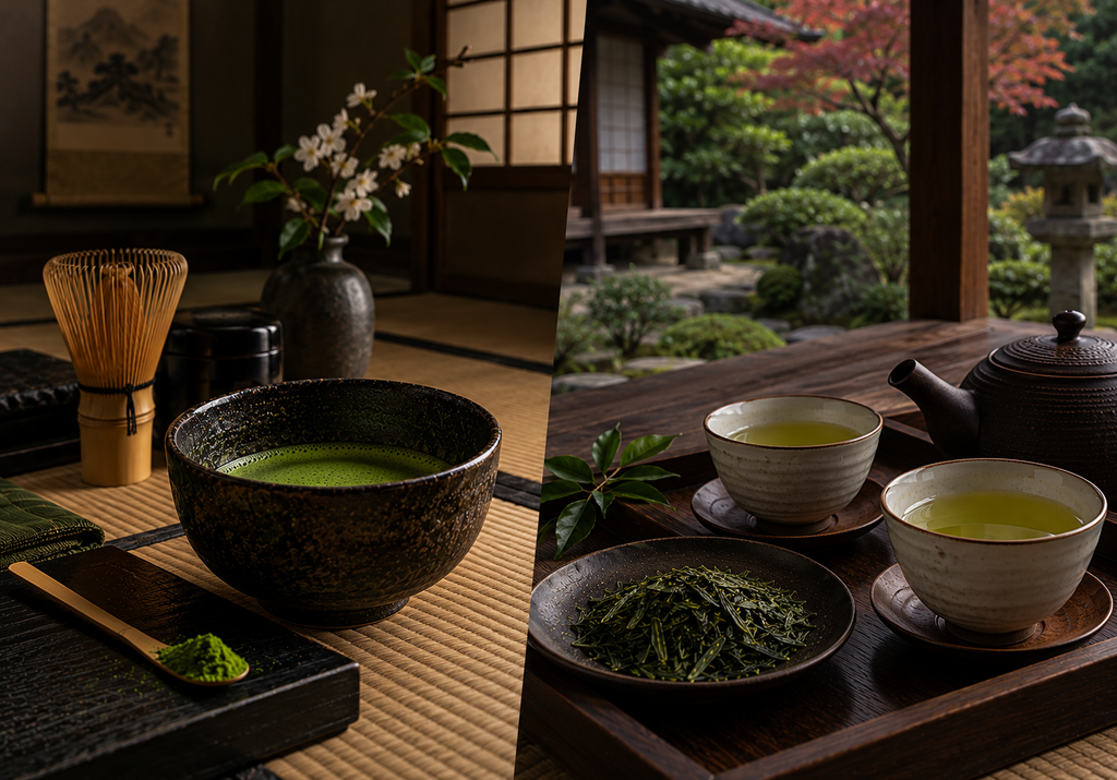 Matcha vs. sencha: diferencias y cómo preparar cada té japonés El matcha y el sencha en la cultura japonesa