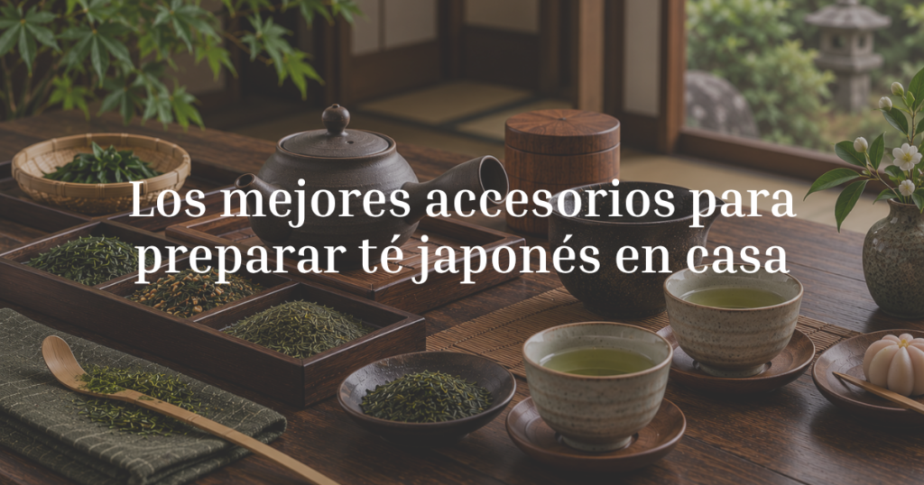 los mejores accesorios para preparar té japonés en casa