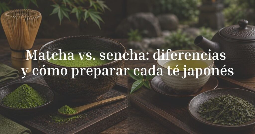 Matcha vs. sencha: diferencias y cómo preparar cada té japonés matcha vs. sencha diferencias y cómo preparar cada té japonés