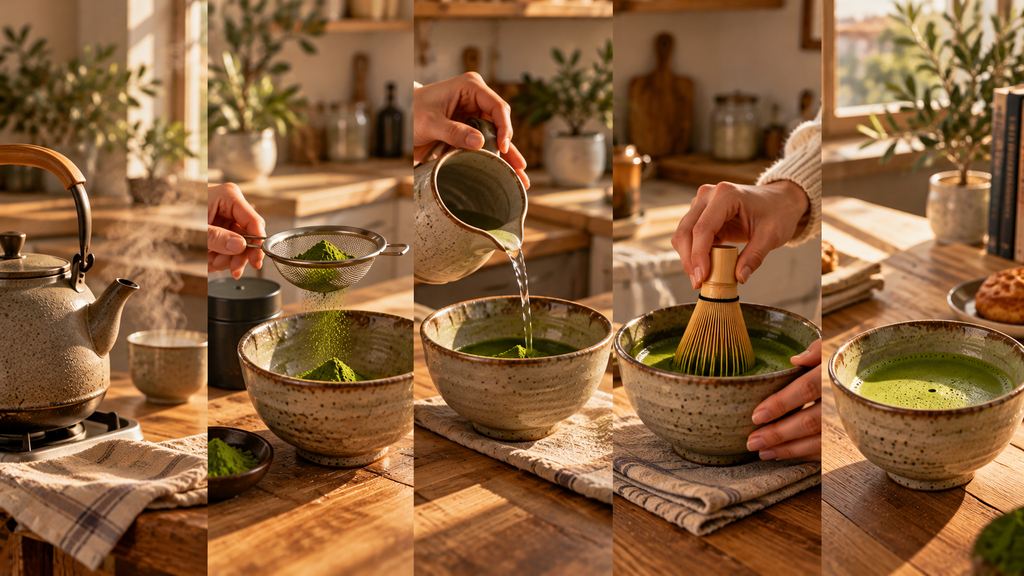 Cómo preparar matcha paso a paso