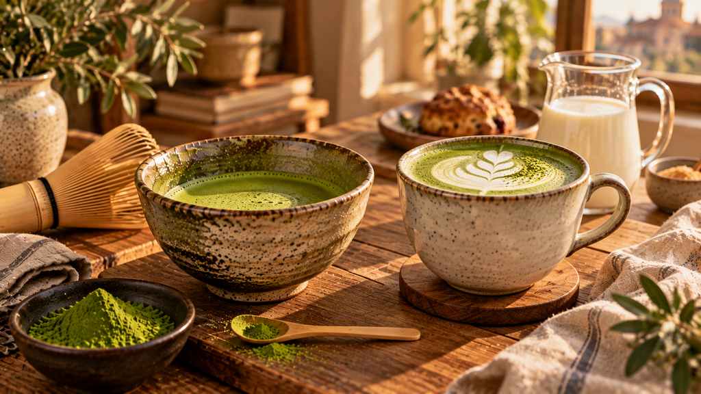 Diferencias entre el matcha tradicional y el matcha latte